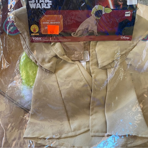 NWT small dog Star Wars Yoda costume - Picture 2 of 10
